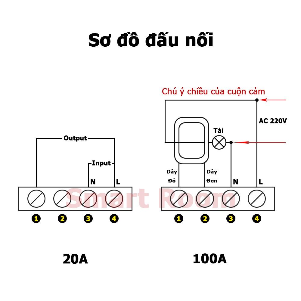 Công tơ điện tử 1 pha 6 thông số 20A , 100A có đèn nền và reset - đồng hồ đo điện cảnh báo công suất