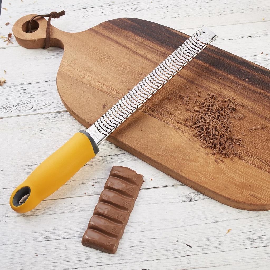 Citrus Lemon Zester & Cheese Grater-Parmesan Cheese, Lemon, Ginger, Garlic, Nutmeg, Chocolate, Vegetables, Fruits, kitchen tools