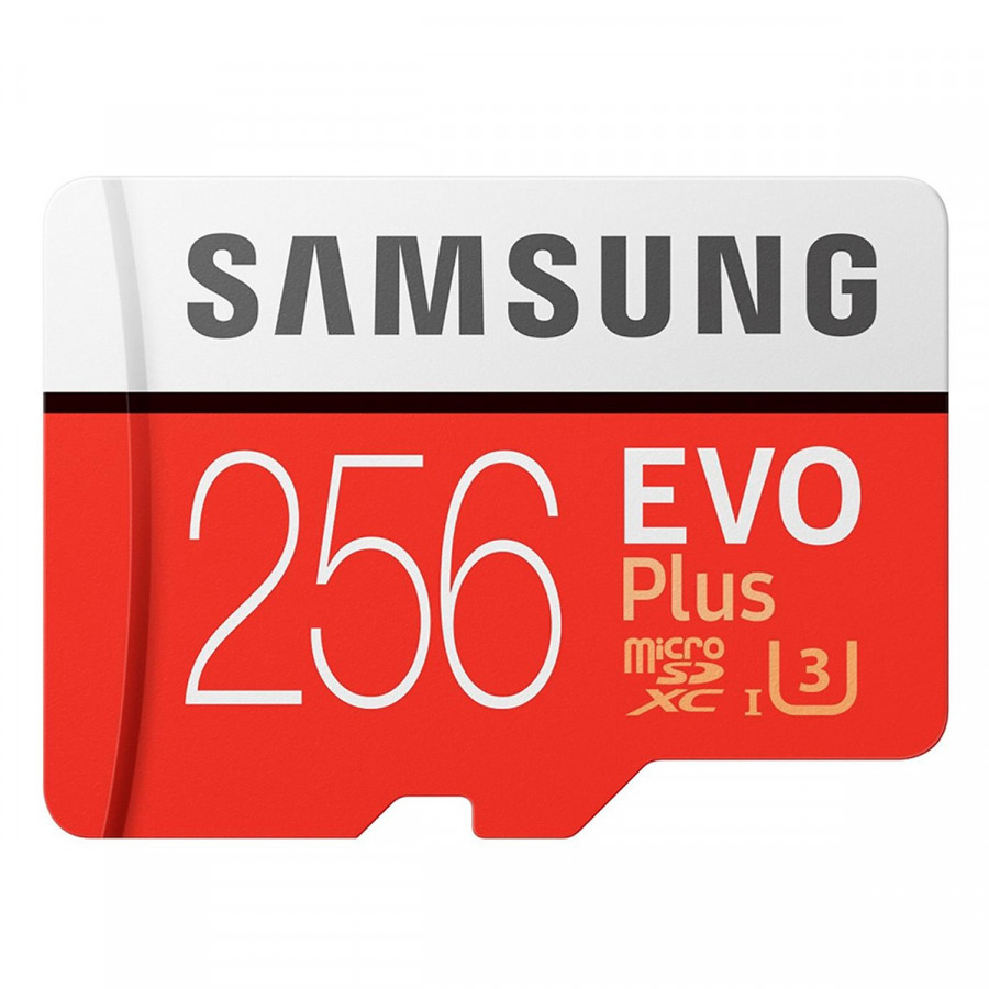 Thẻ Nhớ Micro SDXC Samsung Evo Plus 256GB Class 10  (Kèm Adapter) - Hàng Nhập Khẩu