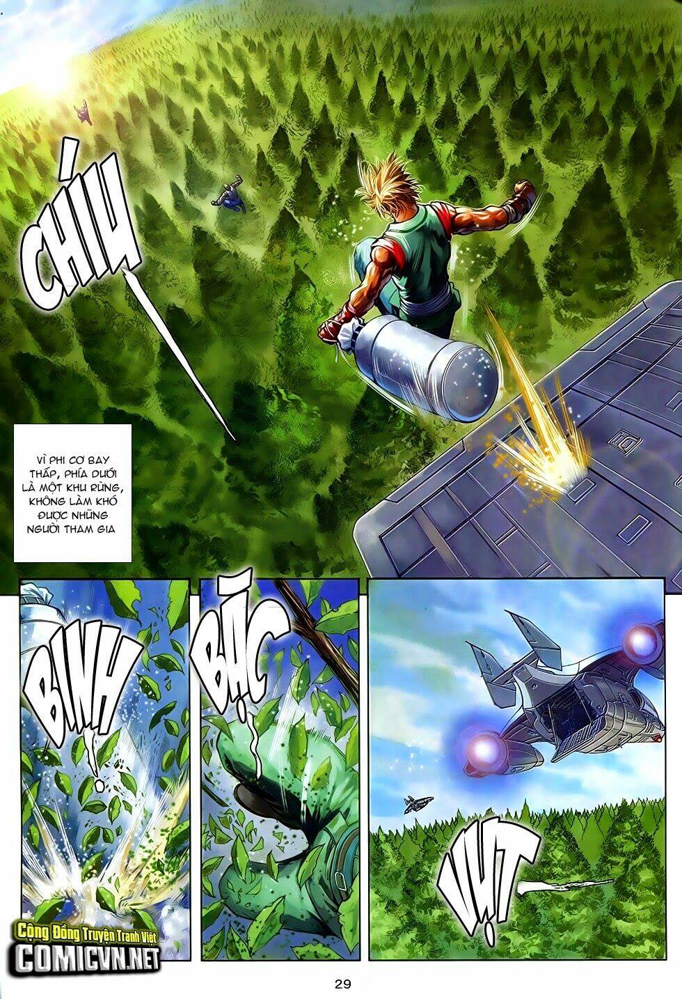 ba động quyền z hadouken zero chapter 3 29