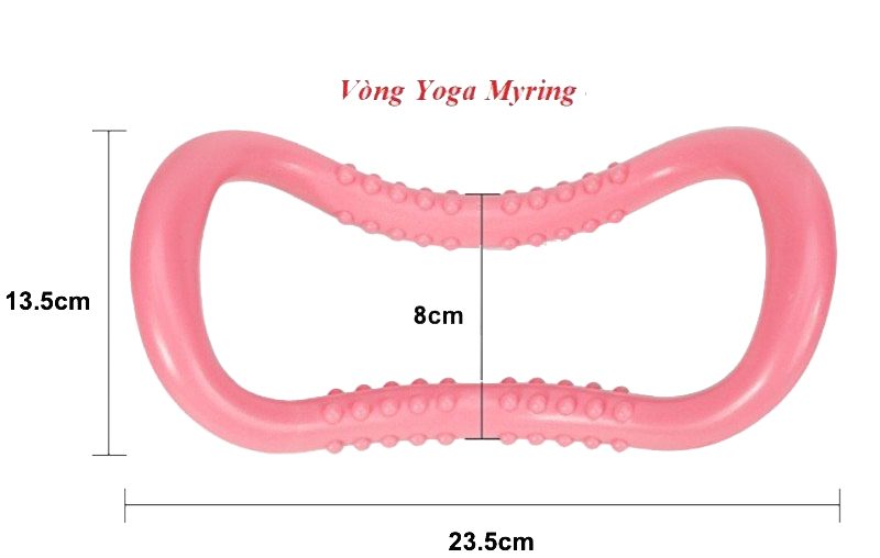 Vòng Tập Myring Hỗ Trợ Tập Yoga - Loại Cứng Nhiều Màu