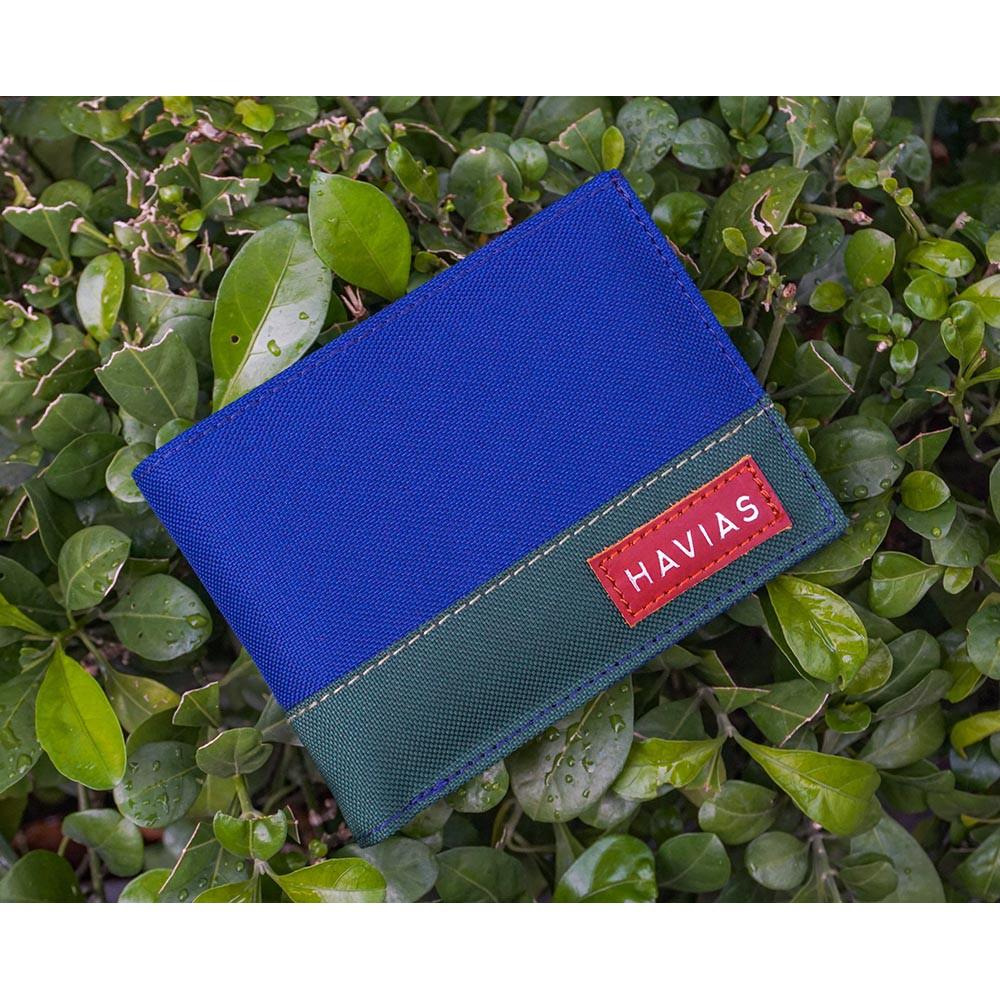 Ví vải Modern Fabric Wallet Xanh Navy HAVIAS