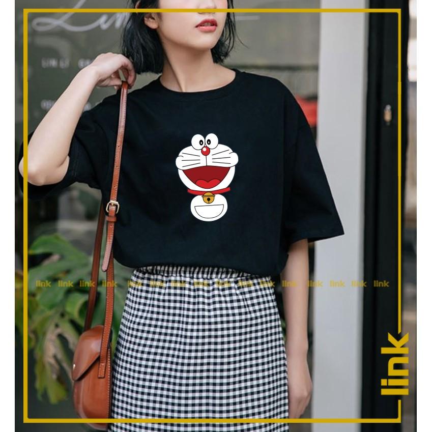 Áo thun DOREMON cute tay lỡ unisex