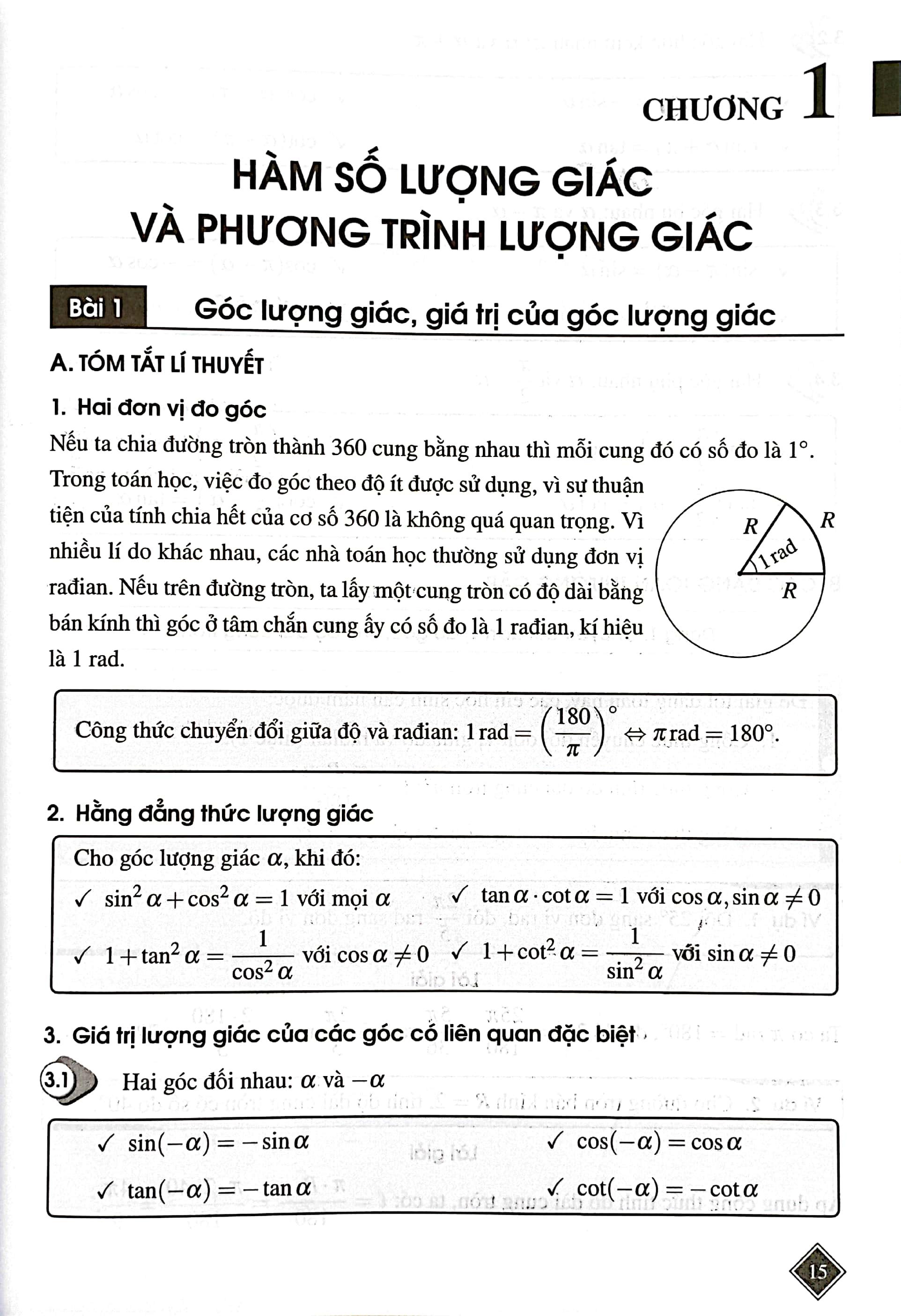 Chuyên Đề Toán 11 - Tập Một