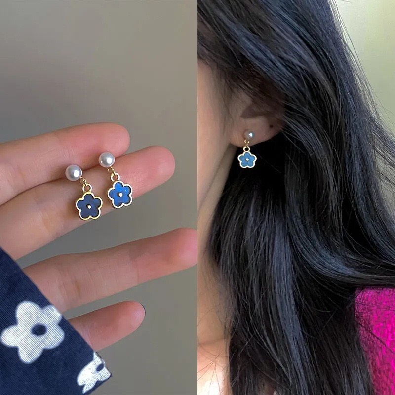 Đôi Bông Tai Nhiều Kiểu Dáng/Đính Hạt Ngọc Trai Giả Phong Cách Hàn Quốc Thời Trang Cho Nữ