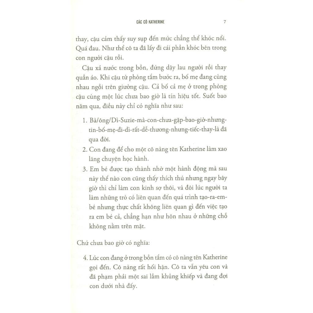 Sách Các Cô Katherine