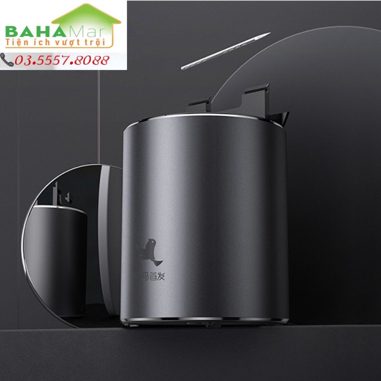 HỘP TĂM TỰ ĐỘNG BẬT - NHẢ TĂM BẰNG CẢM ỨNG BAHAMAR cảm ứng hình ảnh tiện ích với cuộc sống