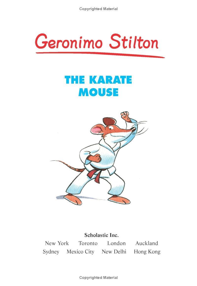 Sách ngoại văn: The Karate Mouse