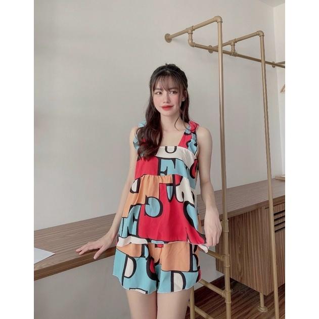 Đồ bộ, đồ ngủ, mặc nhà, hai day, quần đùi Ma4350sumisu shop