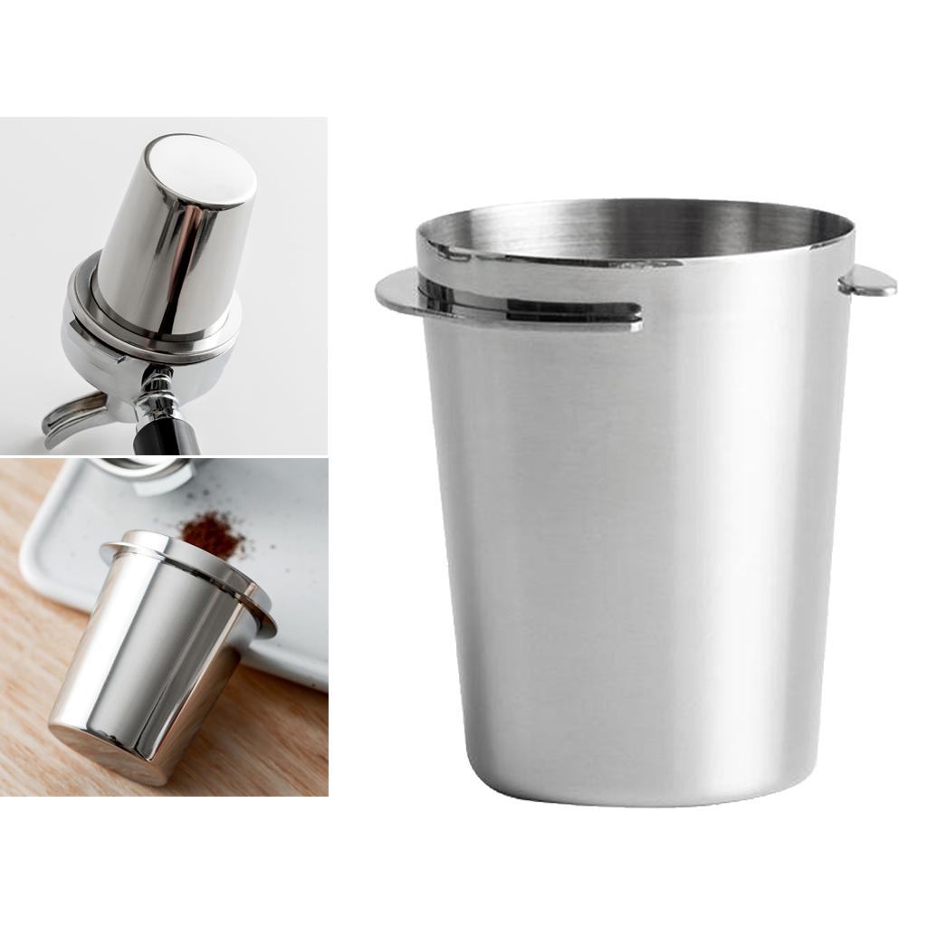 Stainless Steel Coffee Powder Receiver Espresso Coffee Barista Powder Picker for Coffee Shop
