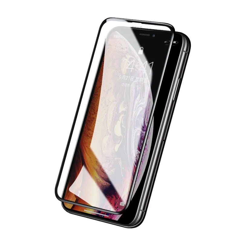 Kính cường lực trong suốt, độ cứng 9H, tràn viền sử dụng cho iPhone X/Xs 5.8 inch (2 miếng/hộp) Ugreen ACC50953SP111 Hàng chính hãng