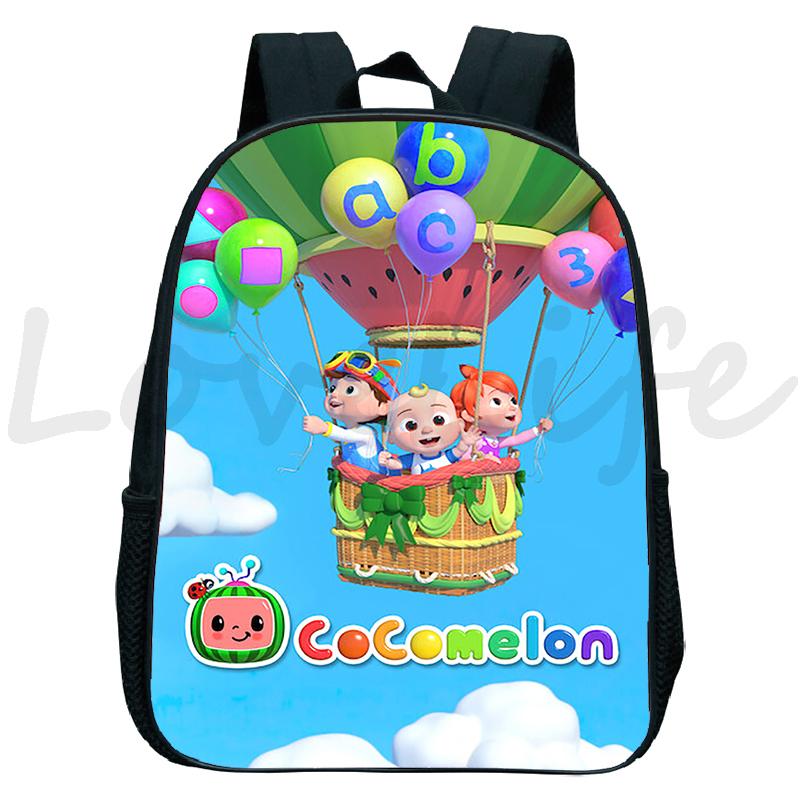 Cocomelon Ba Lô Cho Bé Sinh Đựng Trẻ Em Mẫu Giáo Trường Túi Trẻ Em Anime Ba Lô Bé Trai Bé Gái Hoạt Hình Có Túi Quà Tặng Dễ Thương
