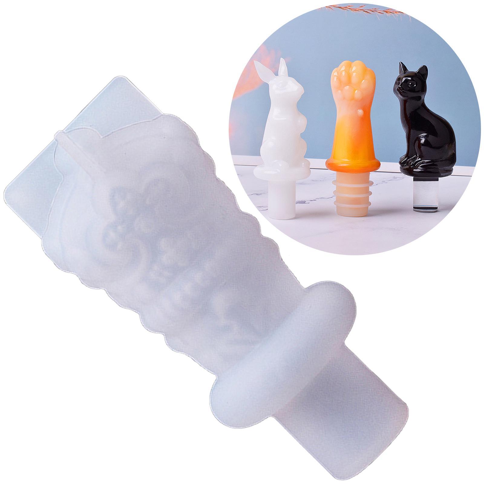 Bottle Stopper Crystal Epoxy , Stopper Silicone , Red Bottle Stopper