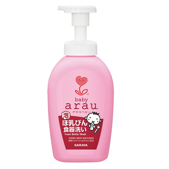 Combo Nước Rửa Bình Arau Baby (Bình 500ml + Túi 450ml)