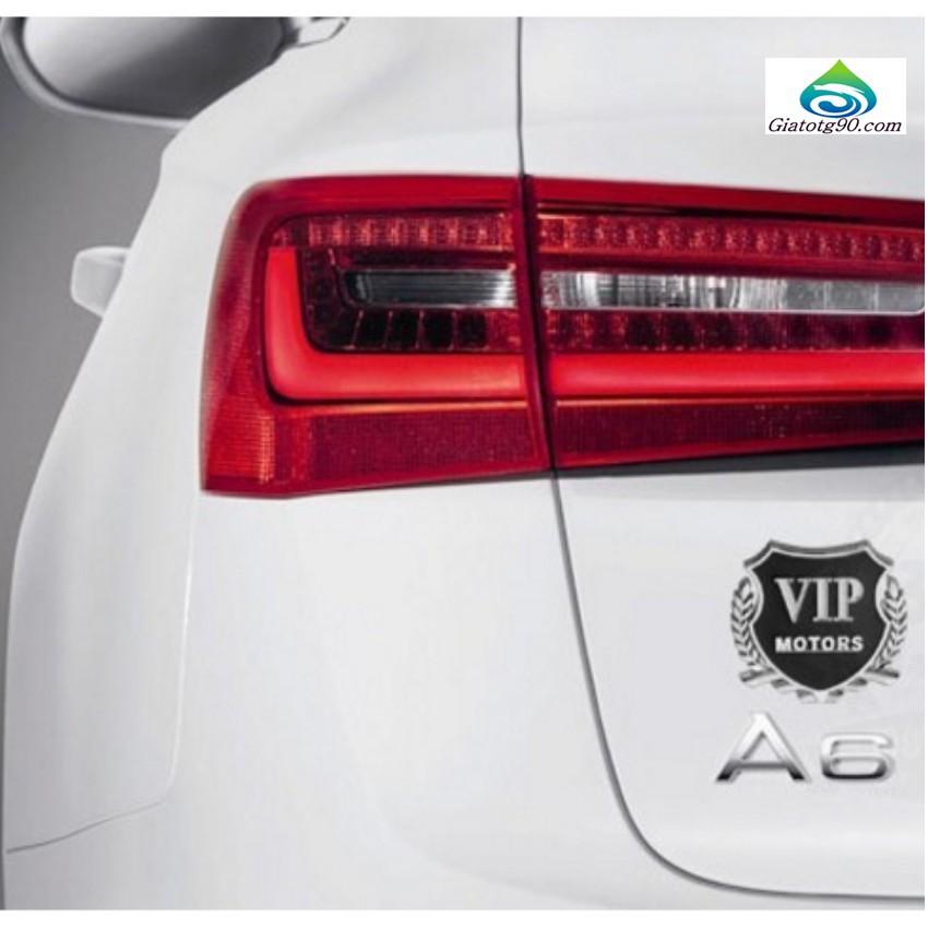 ️️ Lô Gô VIP Motor Gắn Xe Ô Tô 206277 2(vàng)