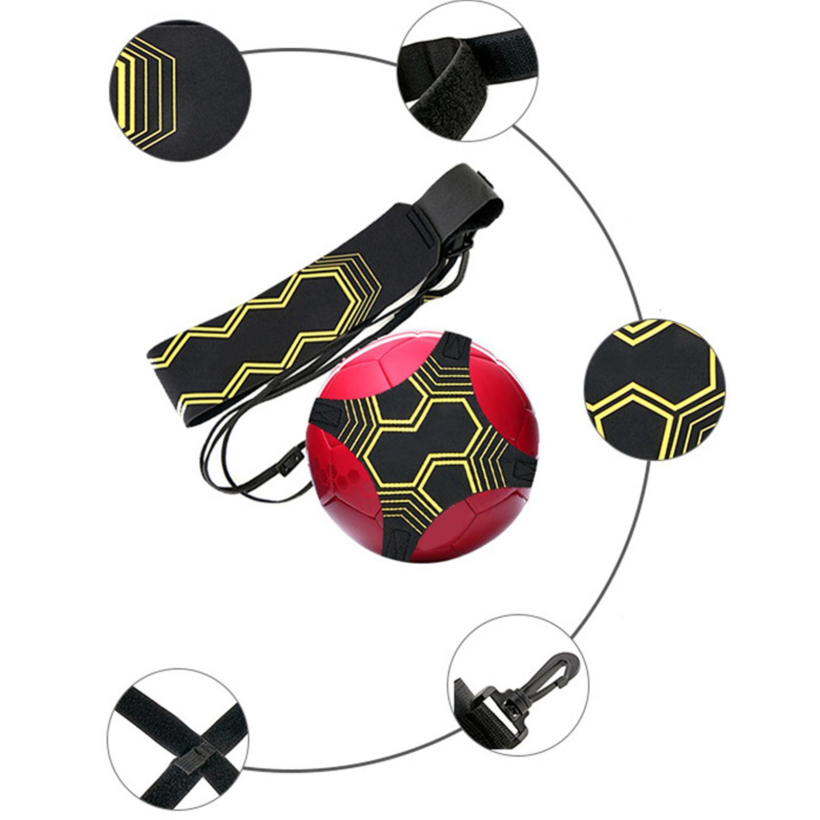 Soccer Trainer Football Kick Throw Practice Training Equipment Aid for Teens