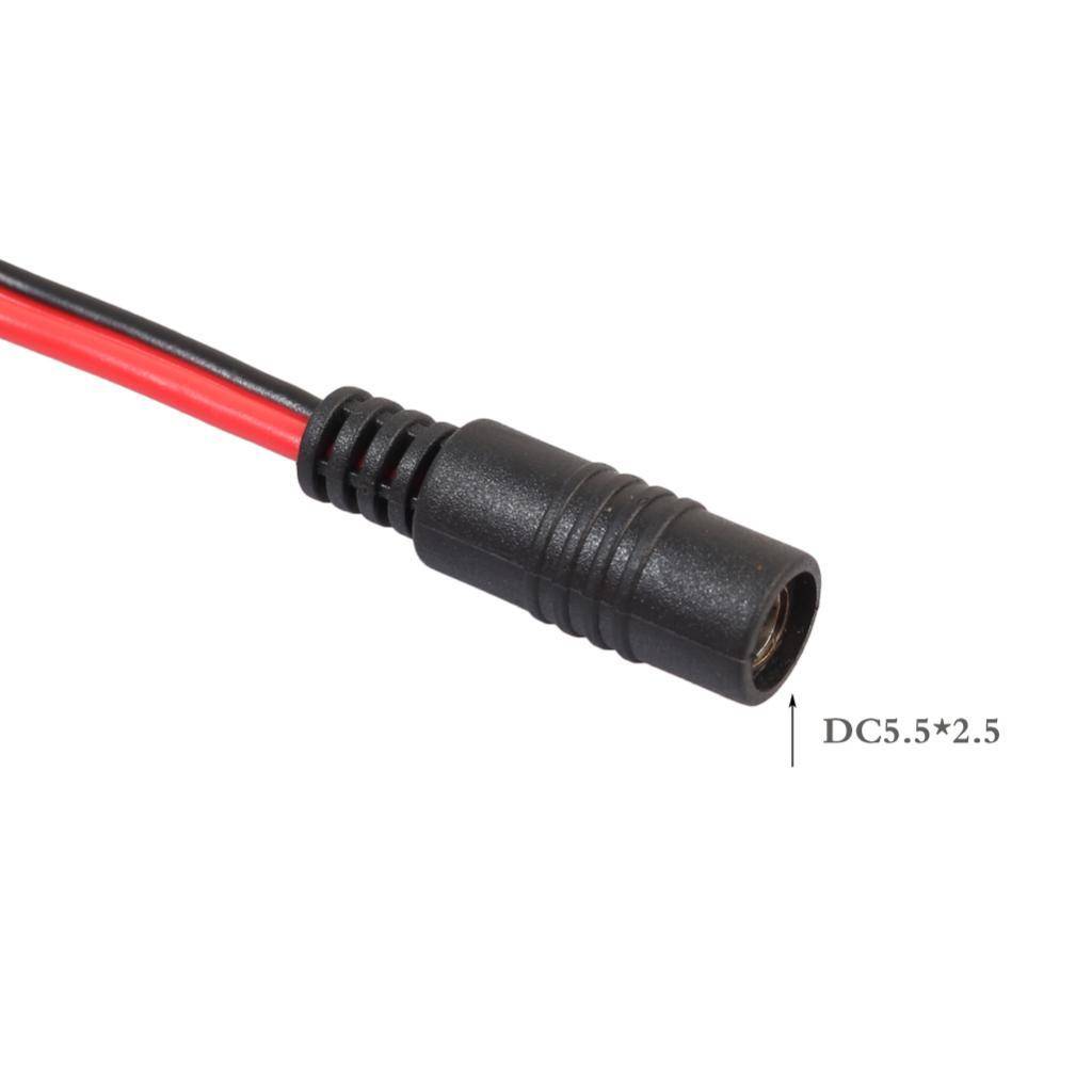 5.5mm x 2.1mm Male to Female DC Power Extension Cable for Monitor Power