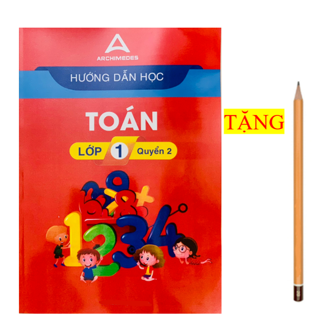 Sách - Hướng dẫn học toán lớp 1 - quyển 2 ( mới nhất )
