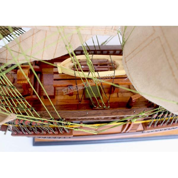 Mô hình thuyền gỗ trang trí HMS Endeavour 110cm