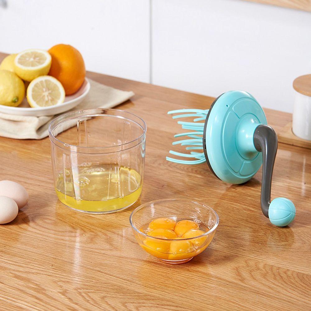 Kem Đánh Bằng Tay Hộ Gia Đình Nhỏ Bán Tự Động Trứng Tạo Bọt Sữa Bánh Trứng Tay Cranked Đánh Máy Đánh Trứng