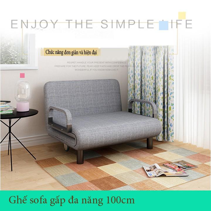 Ghế sofa gấp đa năng nhiều kích thước, sofa thông minh đa năng giường- ghế 2 in 1