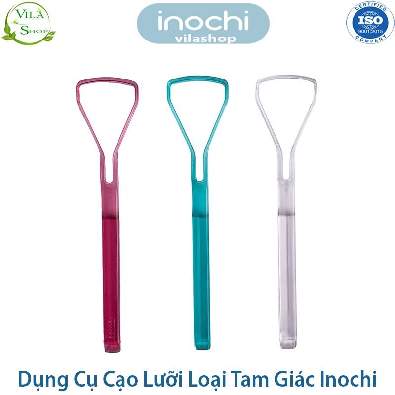 Dụng Cụ Nạo Lưỡi, Cạo Lưỡi, Vệ Sinh Lưỡi Người Lớn Nhựa Cao Cấp Inochi - Nhựa PETG, Hạt Màu An Toàn Tuyệt Đối