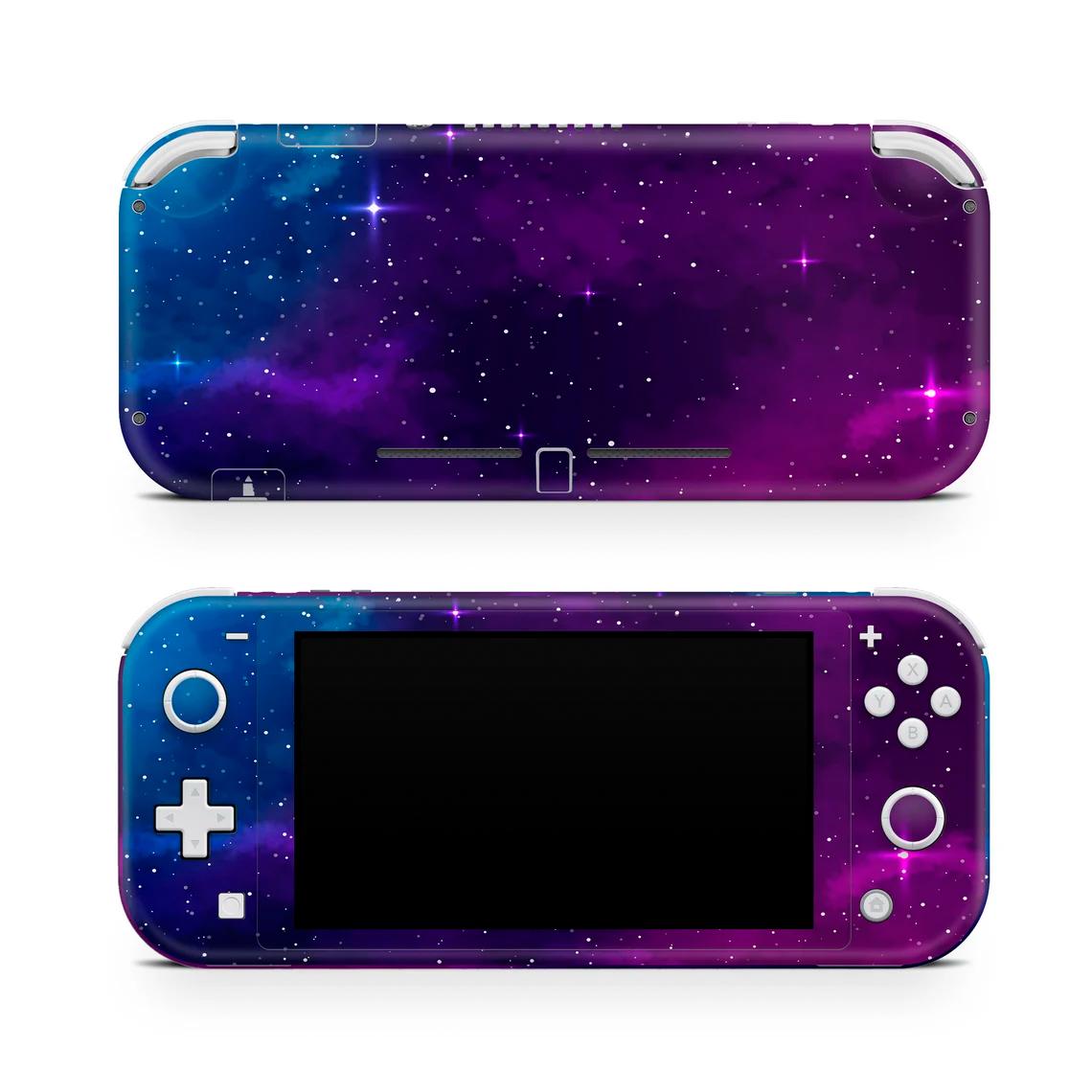 Skin decal dán Nintendo Switch Lite mẫu Không gian (dễ dán, đã cắt sẵn)
