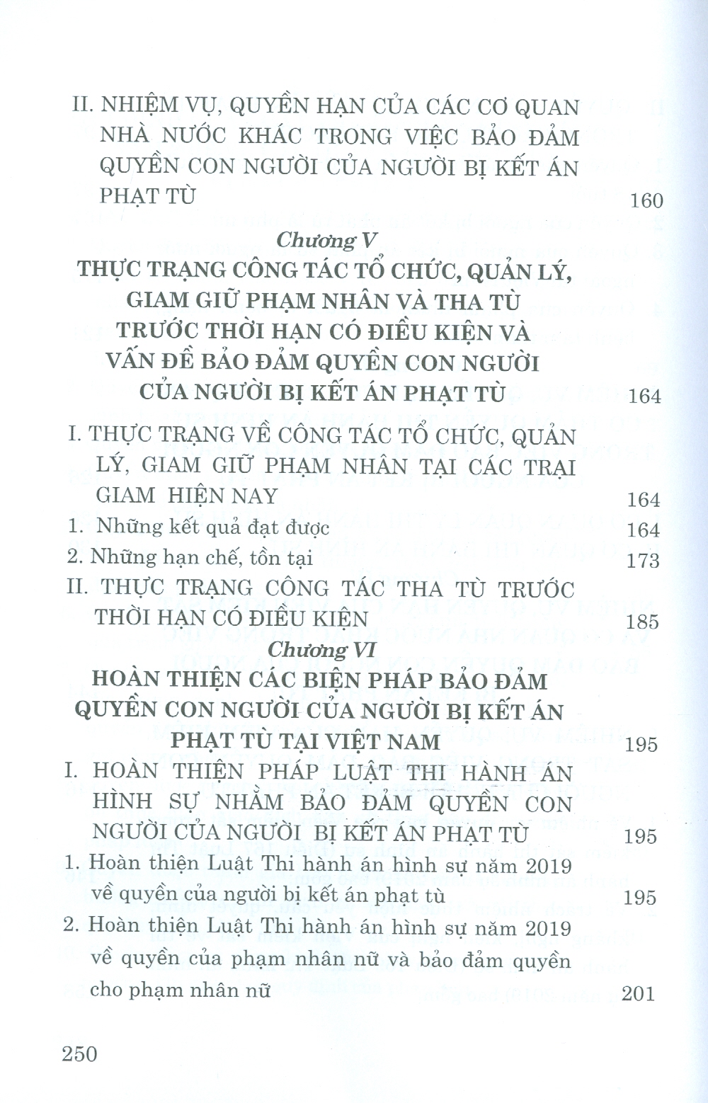 Đổi Mới Quyền Con Người Trong Thi Hành Án Phạt Tù Tại Việt Nam (Sách chuyên khảo)