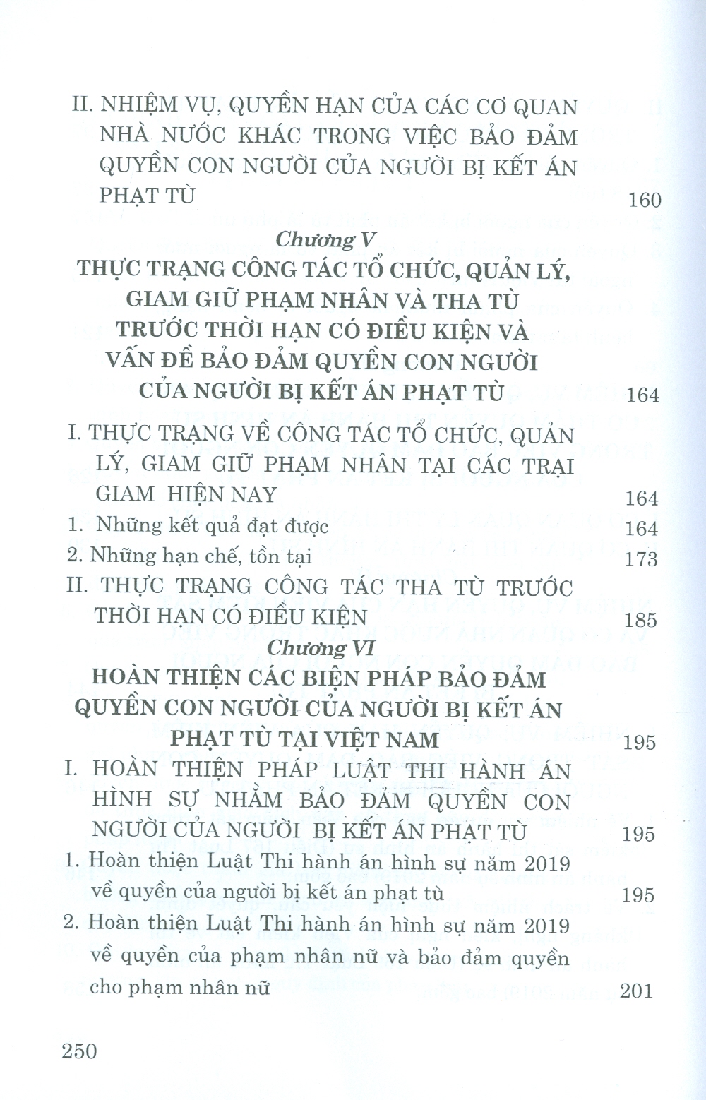 Đảm Bảo Quyền Con Người Trong Thi Hành Án Phạt Tù Tại Việt Nam (Sách chuyên khảo)