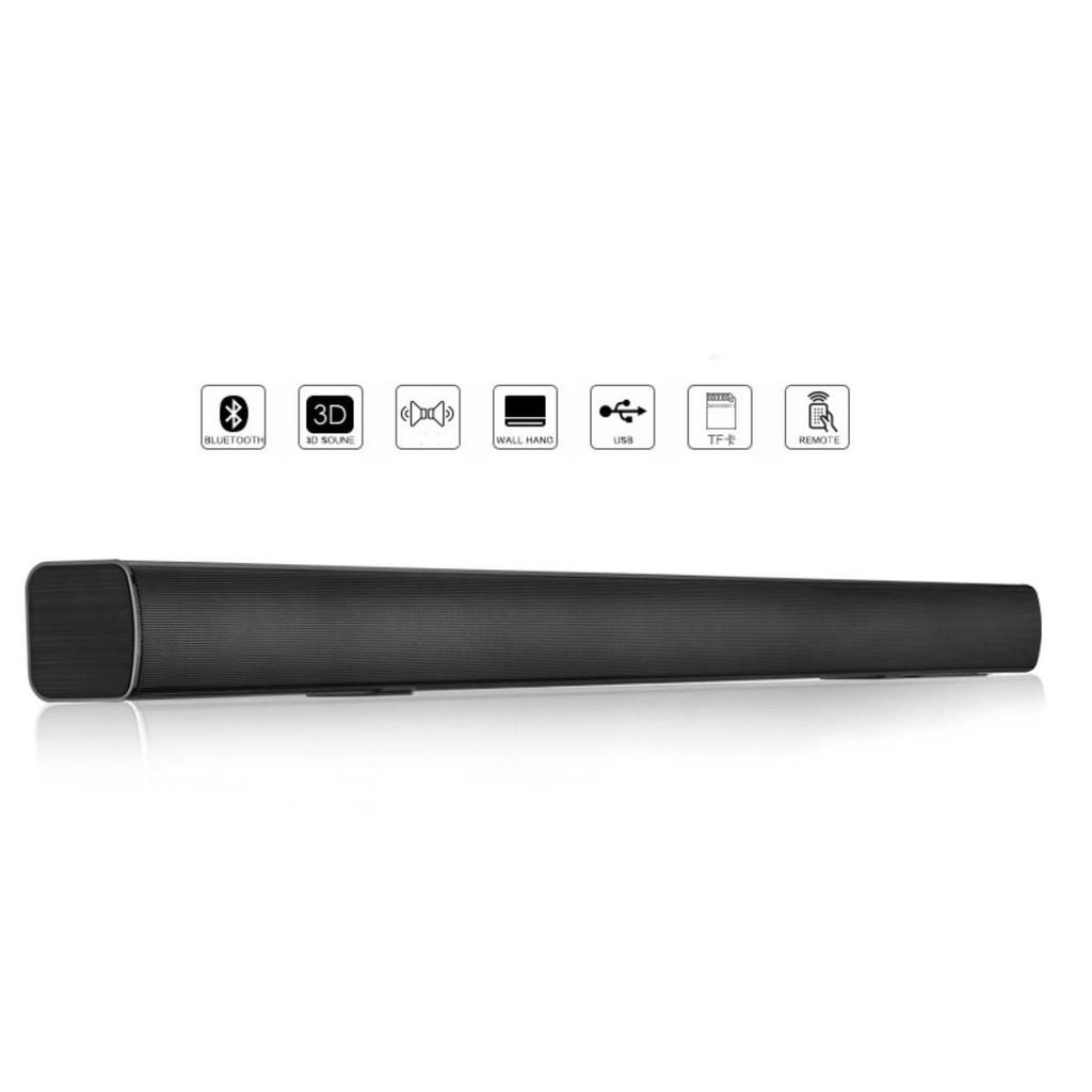 Loa soundbar 5.1 + Kèm theo loa Subwoofer âm thanh nổi 3D và có remote điều khiển từ xa