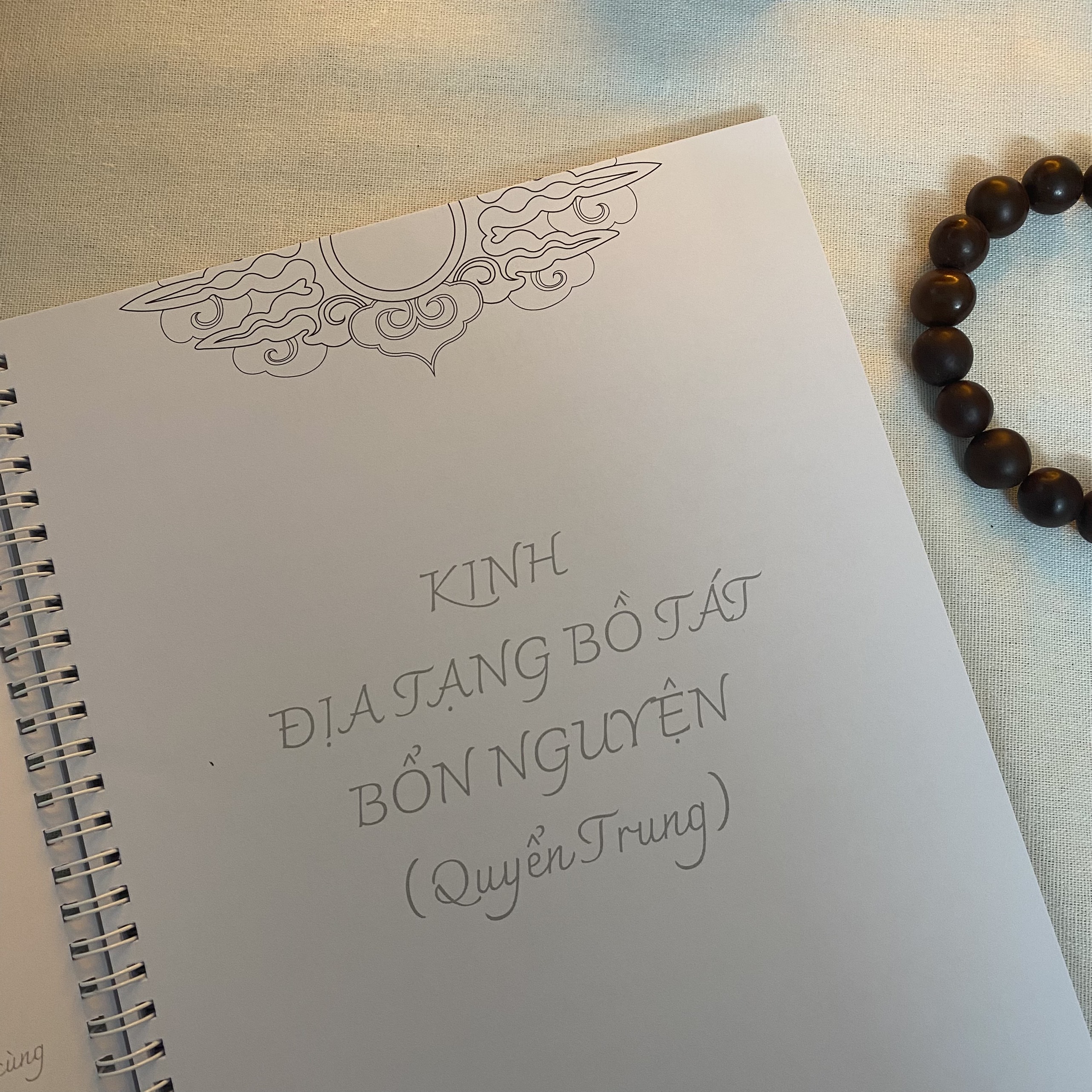 Sổ tay chép kinh Địa Tạng Bồ Tát Bổn Nguyện