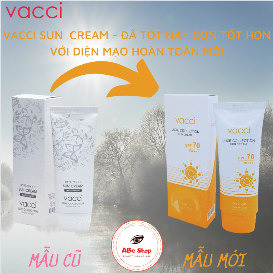 Kem Chống Nắng Sun Cream VACCI (70ml)