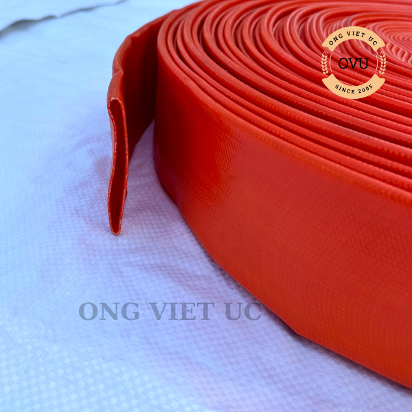 Ống bạt cốt dù phi 50mm vàng cam - Ống bạt tải bùn Việt Úc