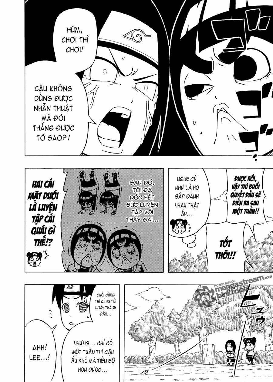 cửu vĩ hồ ly ngoại truyện rock lee chapter 3 12