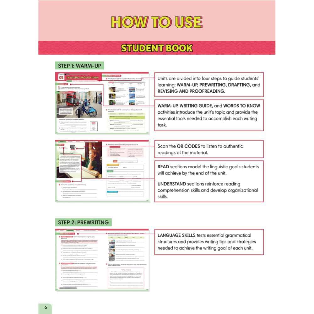 Writing Framework Paragraph Writing 2 - Student Book with Workbook Upper-Elementary_Intermediate A2