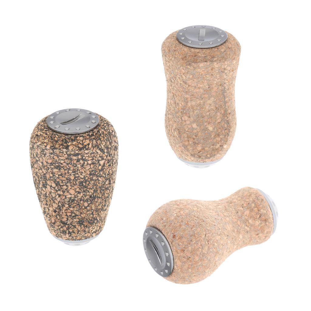 2-4pack Fishing Reel Handle Knob Power Bearings Handle Knob Baitcasting Reels A