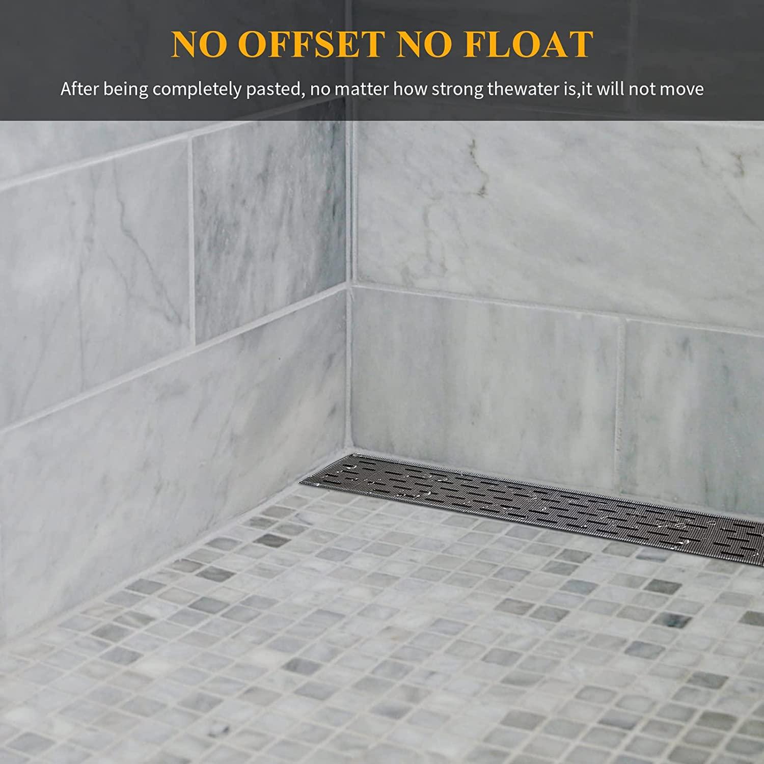 Tắt tóc chân tóc vứt bỏ cống thoát nước 70mm*10m vuông thoát nước vuông