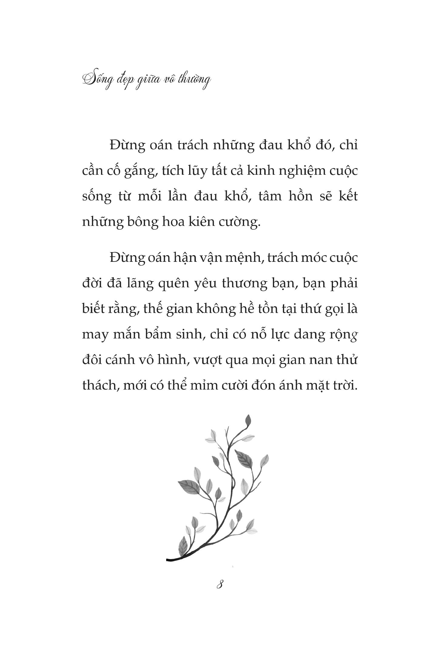 Sách - Không Trải Qua Mưa Bão Sao Thấy Được Cầu Vồng - Sống Đẹp Giữa Đời Vô Thường