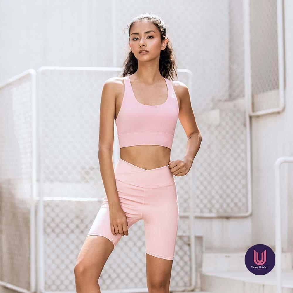 Quần Thể Thao Pinky Biker Tập Gym Yoga ( co giãn 4 chiều, form nhỏ, ôm dáng chuẩn, thoáng mát, thấm hút tốt, cạp cao