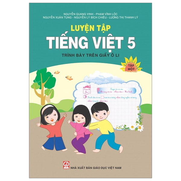Luyện Tập Tiếng Việt 5 - Tập 1 (Trình Bày Trên Giấy Ô Li)