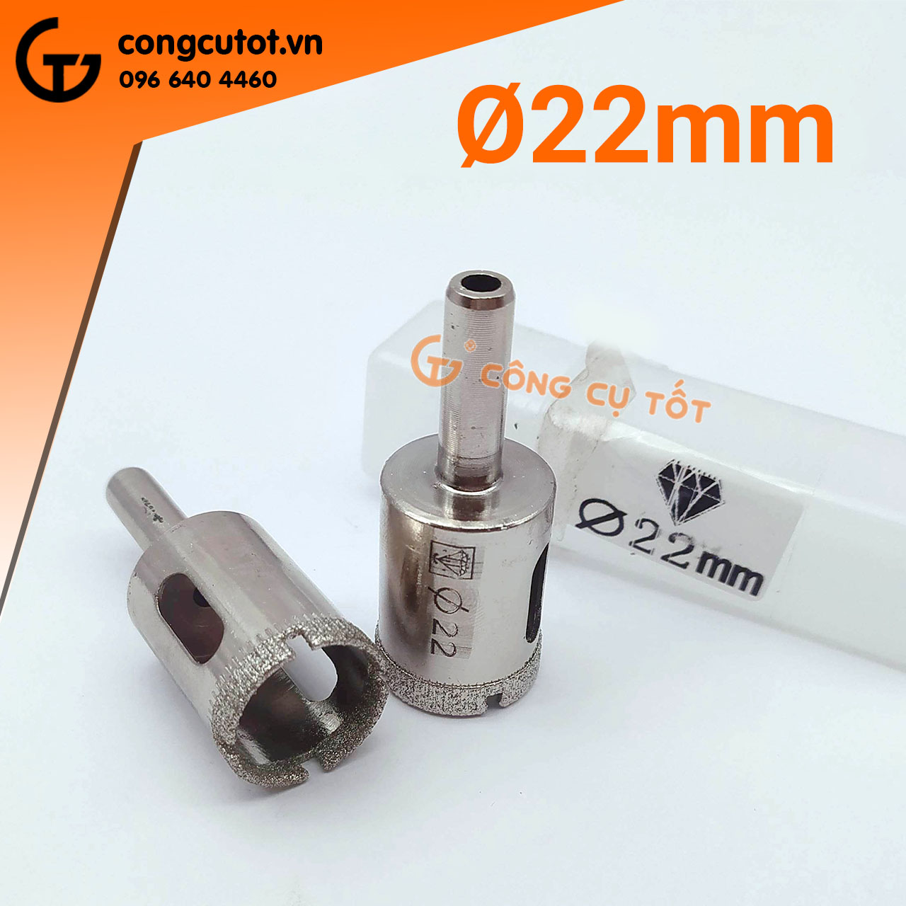 Mũi khoét kính kim cương