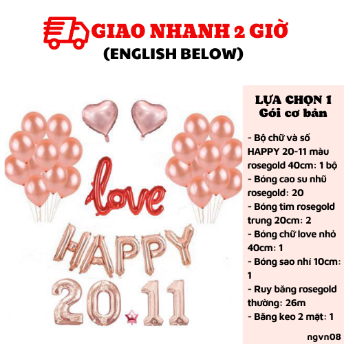 Bộ bong bóng trang trí ngày Nhà Giáo Việt Nam 20-11 ngvn08