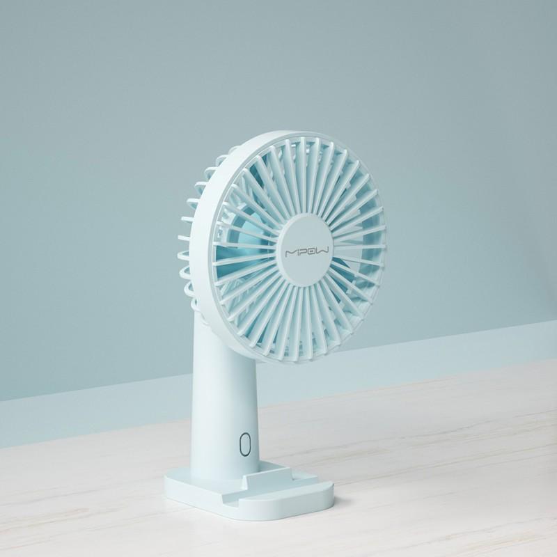 Quạt Thông Minh Mipow Flip Adjust Mini Fan MÀU TRĂNG- CHÍNH HÃNG