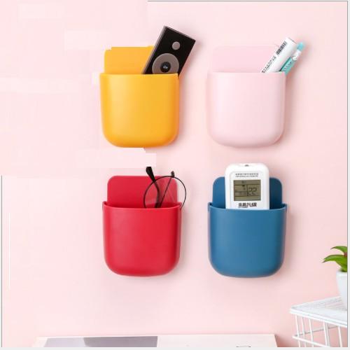 Khay dán tường để điều khiển, điện thoại, đồ dùng cá nhân đa năng tiện lợi 2021