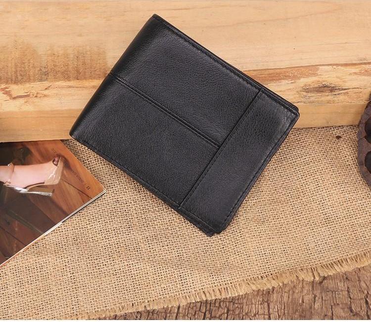 Ví Nam Da Bò Thật Có Ngăn Kéo Kèm Hộp Cao Cấp - B3