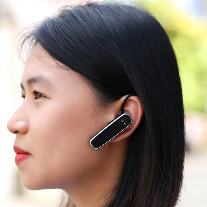 Tai nghe Bluetooth Mozard LE003 Đen - Hàng Chính Hãng