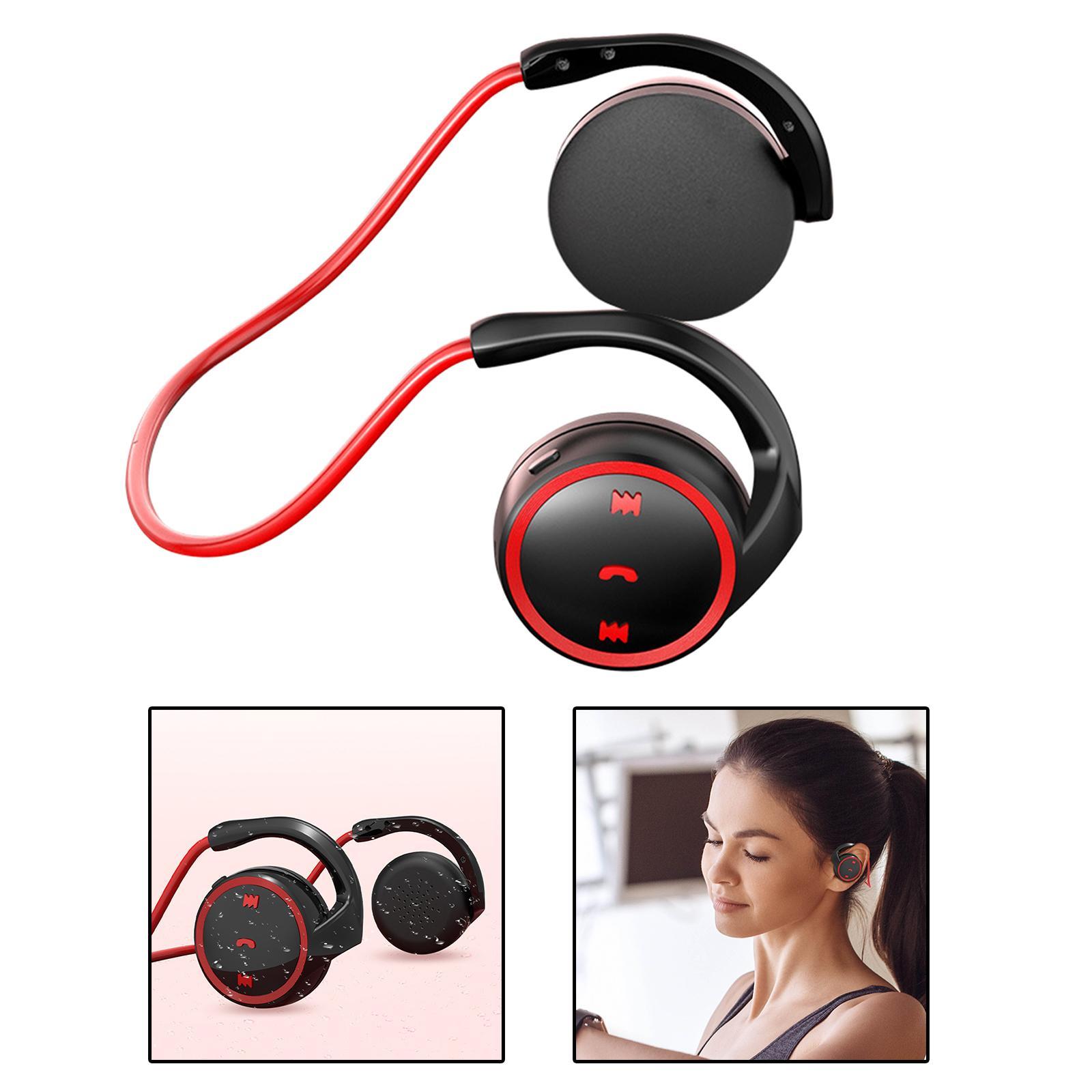 Sports Bluetooth 5.0 Headphones Earphone with Mic Neckband Earbud for Hiking Gym