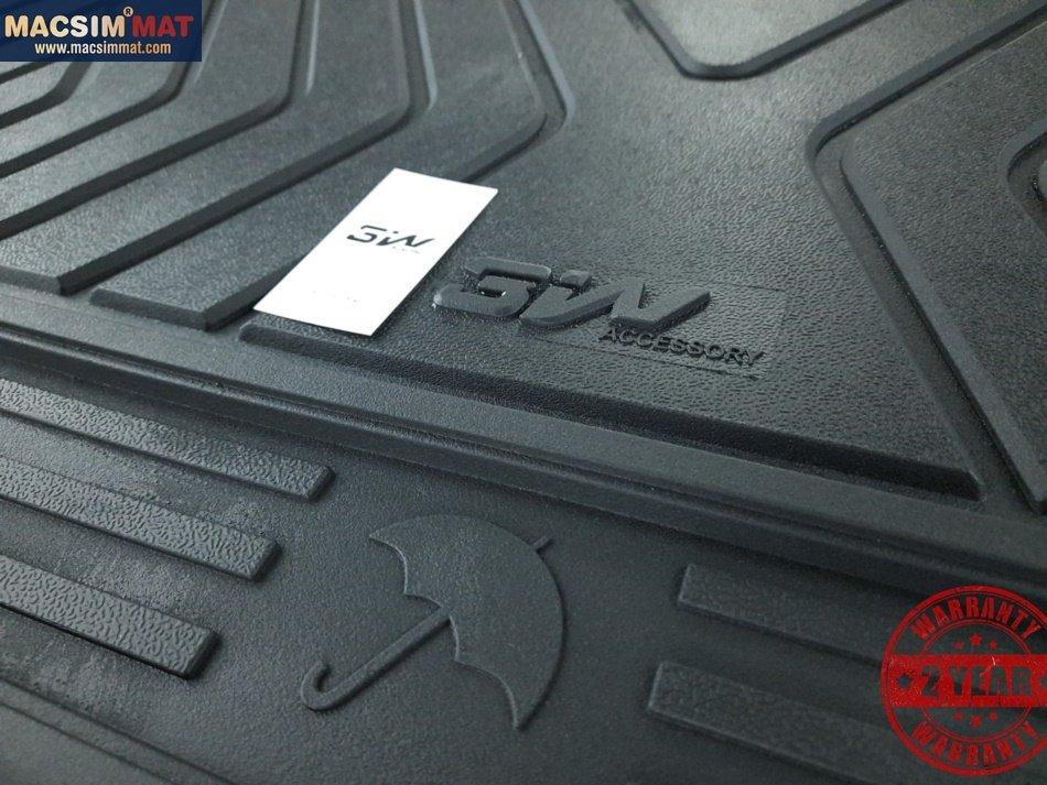 Thảm lót cốp New BMW X3 2018-đến nay nhãn hiệu Macsim chất liệu TPV cao cấp màu đen