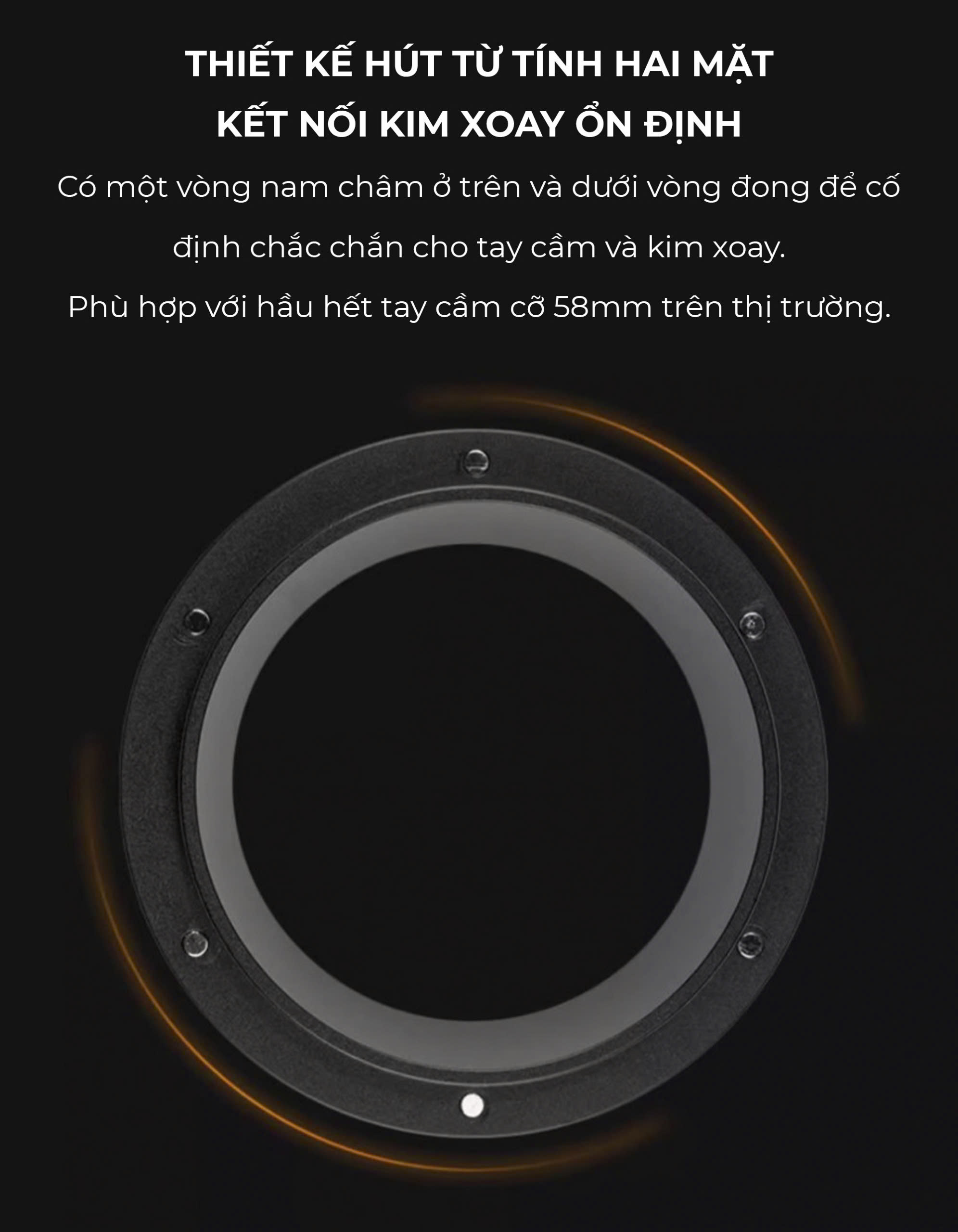 Combo dụng cụ pha espresso Wood charm series Feepie