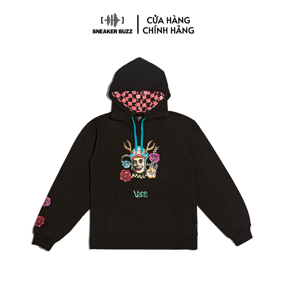 Áo Vans Comfycush Ls Hoodie x One Piece VN0008FUBLK